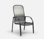 Outdoor Patio Furniture 
High Back Dining Chair (Stackable)