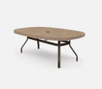 Outdoor Patio Furniture 
47" x 84" Complete Ellipse Table